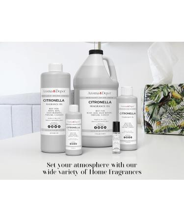 Buy Citronella 2oz Fragrance Oil | Scented Oil for DIY Candles Bath Bombs Body Butters & More | International Shipping Available - Buy Online on GoSupps.com