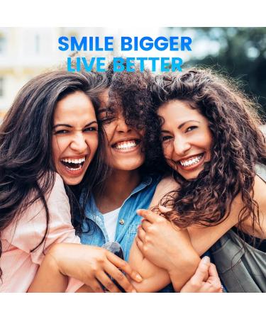 Teeth Whitening Kit: 5D White Strips for Smoking Coffee Stains | 14 Sets, 28pcs | Home Tooth Whitening with Mint Flavored Strips - Buy Online on GoSupps.com