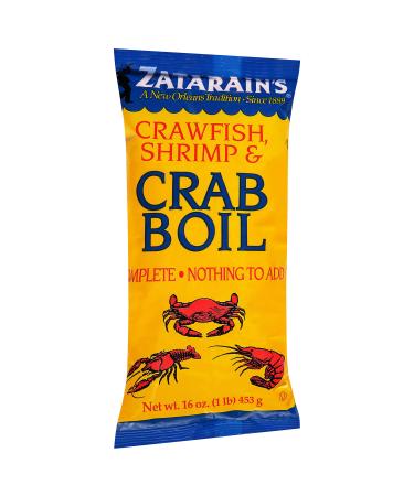 Zatarains Crawfish Shrimp  Crab Boil 16 oz 1 Pound (Pack of 1)