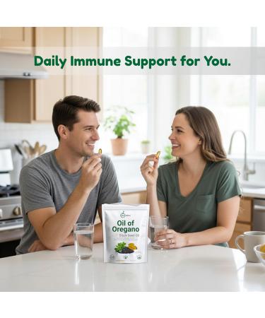 NutraVora Oil of Oregano with Black Seed Oil Capsules Dietary Supplement for Immune & Respiratory Wellness Support with Carvacrol & Thymoquinone Non-GMO Gluten-Free 300 Softgels - Buy Online on GoSupps.com