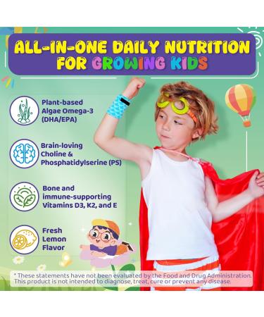 Kids Omega-3 Gummies 1 Pack Cod Liver Oil Gummies for Kids & Adults 2pack - Buy Online on GoSupps.com