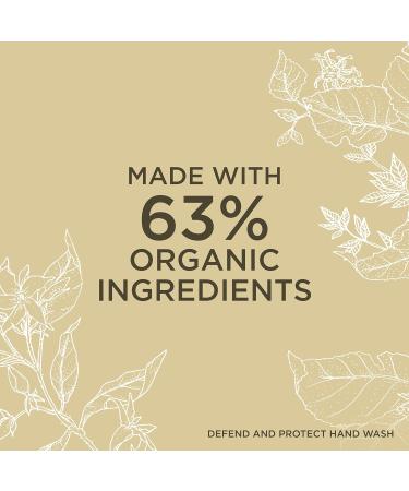 Neal's Yard Remedies Defend and Protect Hand Wash 185ml - Eco-Friendly Antibacterial Formula for Gentle Care | International Shipping Available - Buy Online on GoSupps.com