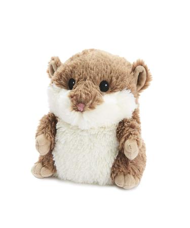 Warmies 11'' Fully Heatable Soft Toy Scented with French Lavender - Hamster Brown Brown Hamster - Buy Online on GoSupps.com