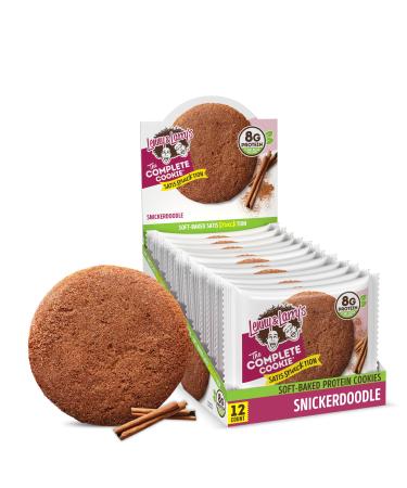 Lenny & Larry's The Complete Cookie Snickerdoodle Soft Baked 8g Plant Protein Vegan Non-GMO 2 Ounce Cookie (Pack of 12) 2 Ounce (Pack of 12)
