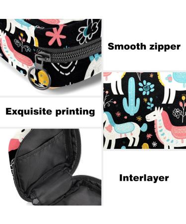 Period Bag | Sanitary Napkin Storage & Tampon Holder for Purse | 4.7x6.6x6.6 in - Classic Design - Buy Online on GoSupps.com