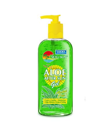 Lucky Super Soft Aloe Vera After Sun Gel, 12 Ounce