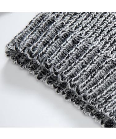 GXLONG Men's Vintage Knitted Hooded Cardigan Coat - X-Large Gray - Buy Online on GoSupps.com