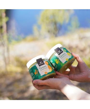  FOODIN Superfood Green Tropical Energie 120g with Super Maca Lion's Mane and Probiotics - Buy Online on GoSupps.com