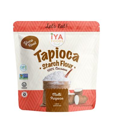 Iya Foods All-Natural Tapioca Flour Starch 5 lbs. Bag | Certified Gluten-Free, Non-GMO Verified & Kosher | Made From 100% Cassava Yuca Root (Manioc) 5 Pound (Pack of 1)