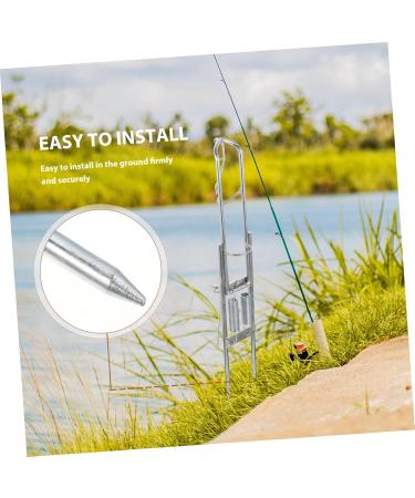Yardwe 1pc Fish Rod Holder Stainless Steel Brackets Fishing Pole Bracket Fishing Rod Generation Fold Bench - Buy Online on GoSupps.com
