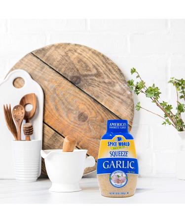 Spice World Squeeze Garlic 20 oz - Best Value Size for Cooking | Buy Online - Buy Online on GoSupps.com
