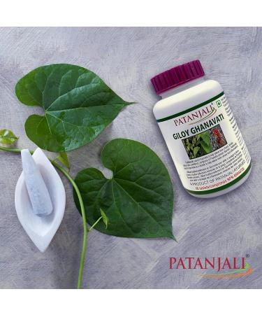 patanjali Giloy Ghanvati 60 Tablets - Buy Online on GoSupps.com