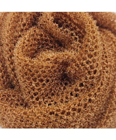 FYJLXF African Net Sponge Body Scrubber Exfoliator - Brown Nylon Exfoliating Back Towel for Shower - Buy Online on GoSupps.com