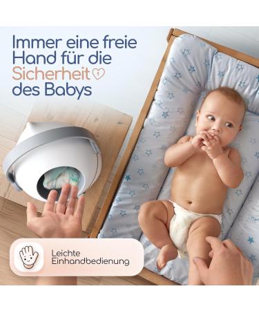 LEVIAS DARGEIMER Baby Diaper Waste Bucket Odor-Tight & Cost-Effective 10L Design for International Shipping - Buy Online on GoSupps.com