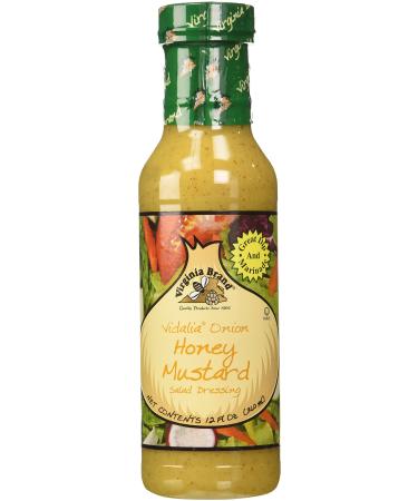Virginia Brand Vidalia Onion Honey Mustard 12-ounces (Pack of 6)