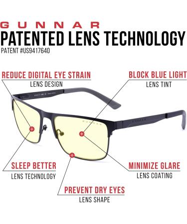Gunnar Pendleton Gaming Glasses - Blue Light Filter UV Protection Amber Lens (65% Blue Light Protection) - Buy Online on GoSupps.com