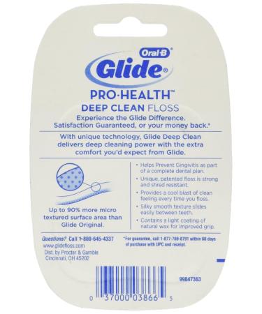 Glide Deep Clean Mint Floss 40m - Superior Dental Care for Fresh Breath & Healthy Gums - Buy Internationally - Buy Online on GoSupps.com