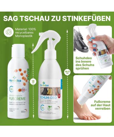 Shoe deodorant and foot cream - Buy Online on GoSupps.com