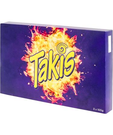3-pack Takis - 3 x 100 g - different flavors - Variety box tortilla chips (Fuego Volcano & Dragon Sweet Chili) - Buy Online on GoSupps.com
