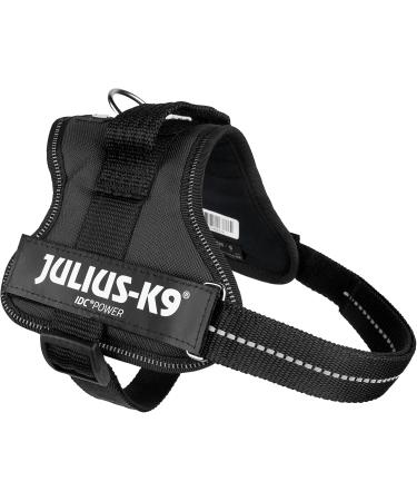 K9 Powerharness - Size S/Mini - Black | Durable Comfortable Dog Harness for All Breeds - International Shipping Available - Buy Online on GoSupps.com