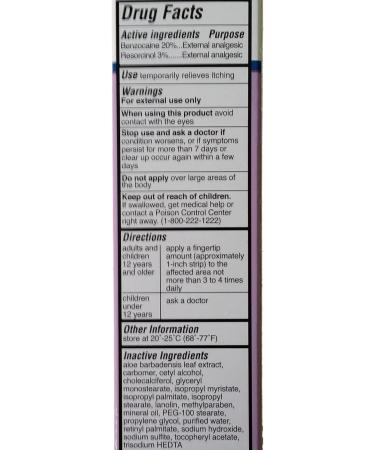 Maximum Strength Vagicaine Anti-Itch Cream 1oz - Fast Relief by Equate - Buy Online on GoSupps.com