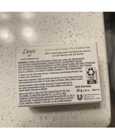 Buy 24 Pack Dove Cream Beauty Bars Classic - International Shipping Available | Soft Nourishing Skin Care - Buy Online on GoSupps.com