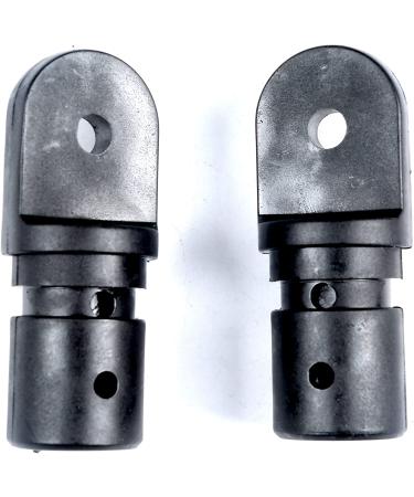 Mxeol Bimini Top Fittings Eye End Caps - Black Nylon (Pair) - Buy Online on GoSupps.com