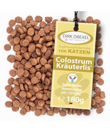 Dirk Drexel Colostrum Kr uterlis Cat Treats Strong Immune System 180g - Buy Online on GoSupps.com