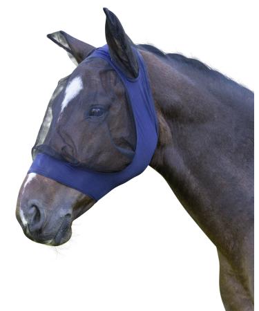 Kerbl fly mask FinoStretch blue WB