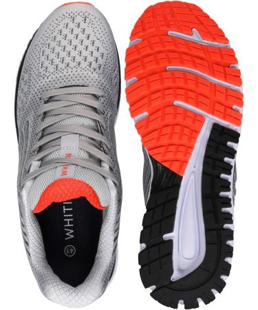 WHITIN Running Shoes for Men & Women - Lightweight Sports Sneakers in 9 Colors (EU Sizes 36-47) - Light Gray - Buy Online on GoSupps.com