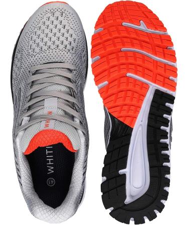 Joomra Whitin Men's Running Shoes - 11 Light Grey | Supportive, Cushioned & Lightweight - Buy Online on GoSupps.com