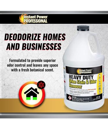 Instant Power Professional Heavy Duty Urine Stain & Odor Remover - 128 Fl Oz - Effective Cleaning Solution for Pet Owners - Fast International Shipping - Buy Online on GoSupps.com