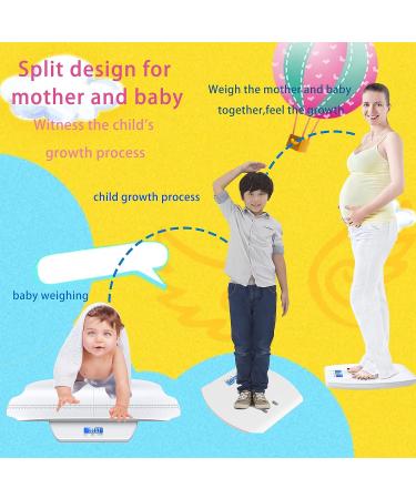 Raincol Baby Scale  Pet Scale  Multi-Function Toddler Scale  Digital Baby Scale  Blue Backlight  Weight and Height Track. - Buy Online on GoSupps.com