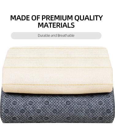 Monk Cloth Rug Tufting Kit with Non-Slip Backing for Tufting Gun - 70x40inch - Buy Online on GoSupps.com