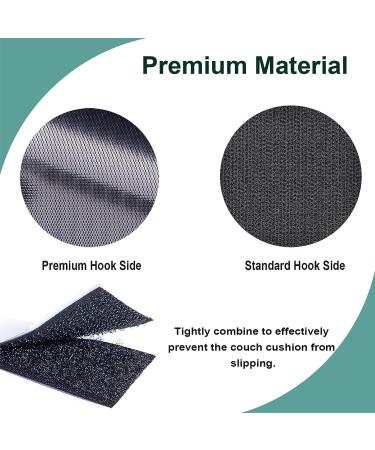 TEUVO Couch Cushion Non Slip Pads to Keep Couch Cushions from Sliding  Hook and Loop Tape with Adhesive for Smooth Surfaces  2m Long and 11cm Wide Tape with Adhesive 11 CM * 2M - Buy Online on GoSupps.com