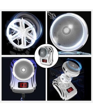 Mini Electric Shaver for Men - Portable USB Rechargeable Razor | Fast Charging Travel Shaver Perfect Father's Day Gift - Blue - Buy Online on GoSupps.com