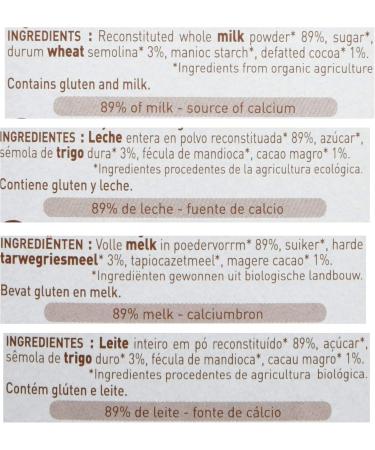 Babybio Gourde Cr me Semoule Cacao 8+ Mois 340 g (Lot de 3) - Buy Online on GoSupps.com