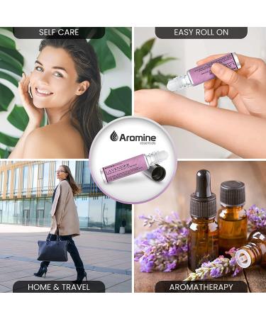 Lavender Essential Oil Roll On 10ml (Pack of 2) | Therapeutic Grade Aromatherapy Oil | Pre-Diluted & Premium Quality | Topical Ready | 0.34 Fl Oz - Buy Online on GoSupps.com