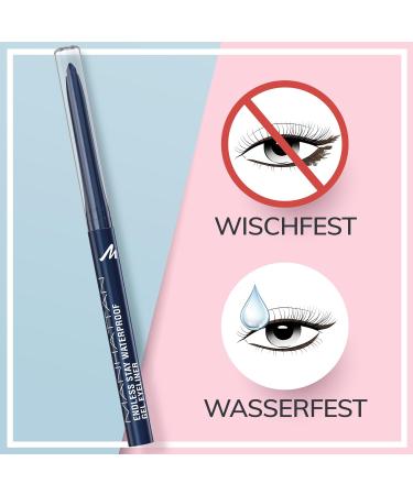Manhattan Endless Stay Waterproof Gel Eyeliner - Deep Ocean 003 | Twist-Up Gel Eyeliner - 2.6g | International Shipping Available - Buy Online on GoSupps.com