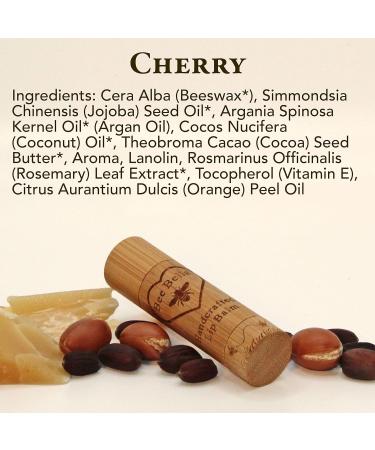 Bee Bella Lip Balm Combo Pack - Hydrating Lip Care 100% Natural Organic Beeswax with Vitamin E Handmade in USA 3 Each (Peppermint Cherry 6 Pack) - Buy Online on GoSupps.com