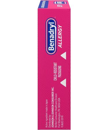 Benadryl Ultratabs 48 ct - Allergy Relief Tablets with Diphenhydramine HCl - Buy Online on GoSupps.com