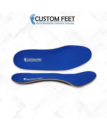 Custom FEET Personalized Orthotics Insoles for Men Women Kids - Dynamic Blue Arch Support - Buy Online on GoSupps.com