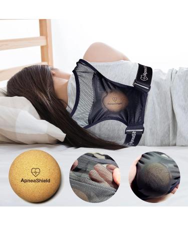 ApneaShield Sleep Position Trainer - Stop Snoring, Side Sleeping Aid - Buy Online on GoSupps.com