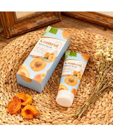  Dgayaeic Apricot Face Scrub Deep Cleansing Hydration Gentle Care Complexion Day and Night Care For Dry Oily Combination and Mature Skin - Buy Online on GoSupps.com