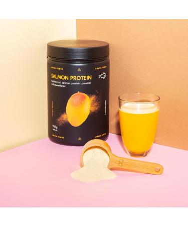 Amata Power - Salmon protein protein (mango 908 g) - Buy Online on GoSupps.com