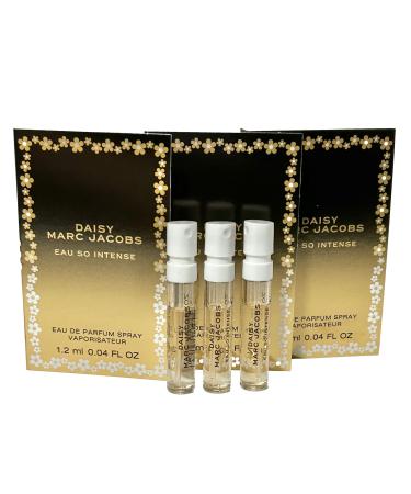 Marc Jacobs Daisy Eau So Intense Sample Women Perfume Spray 1.2 ml / 0.04 oz - set of 3 Marc Jacobs Daisy 0.04 Fl Oz (Pack of 3)
