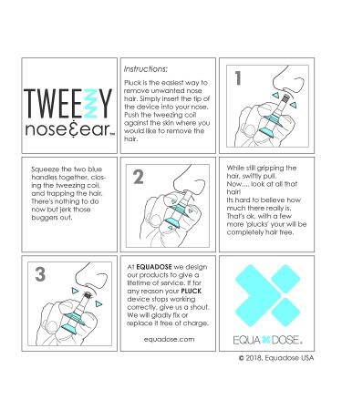 TWEEZY Nose and Ear Hair Remover for Men and Women - Compare with Trimmers and Waxing Kits - Buy Online on GoSupps.com