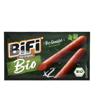 BiFi Organic Sticks - 10 x 2 x 18.5g | Premium Organic Snacks for International Shipping - Buy Online on GoSupps.com
