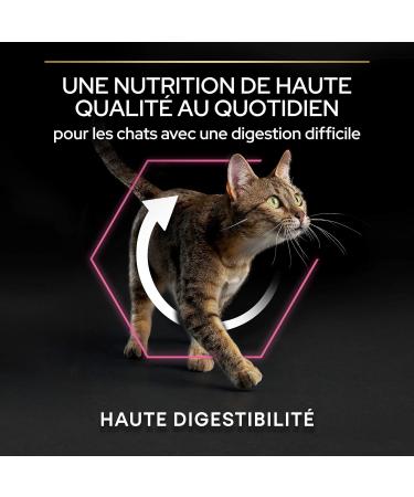 PRO PLAN Adult 1+ Delicate Digestion Turkey Dry Cat Food 3kg - Buy Online on GoSupps.com