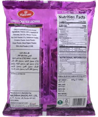 Haldiram's CHILLI CHATAK LACHHA 200G - Buy Online on GoSupps.com